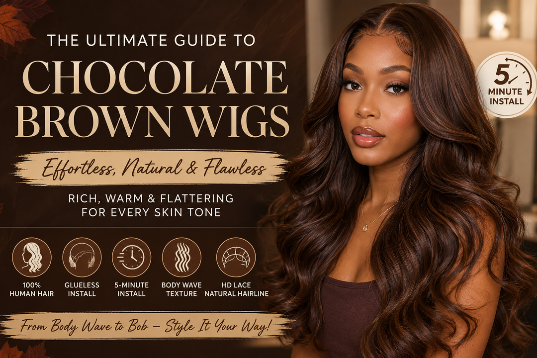Why Chocolate Brown Wigs Are the Ultimate Glueless Trend of 2026