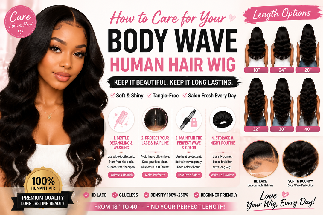 The Ultimate Guide to Maintaining Your Body Wave Wig: Secrets to Lasting Softness and Shine