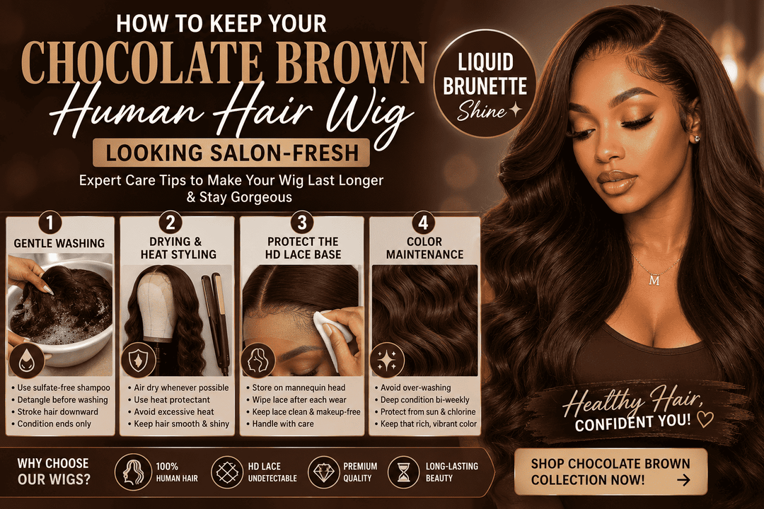 How to Maintain Your Chocolate Brown Human Hair Wig | 2026 Care Guide