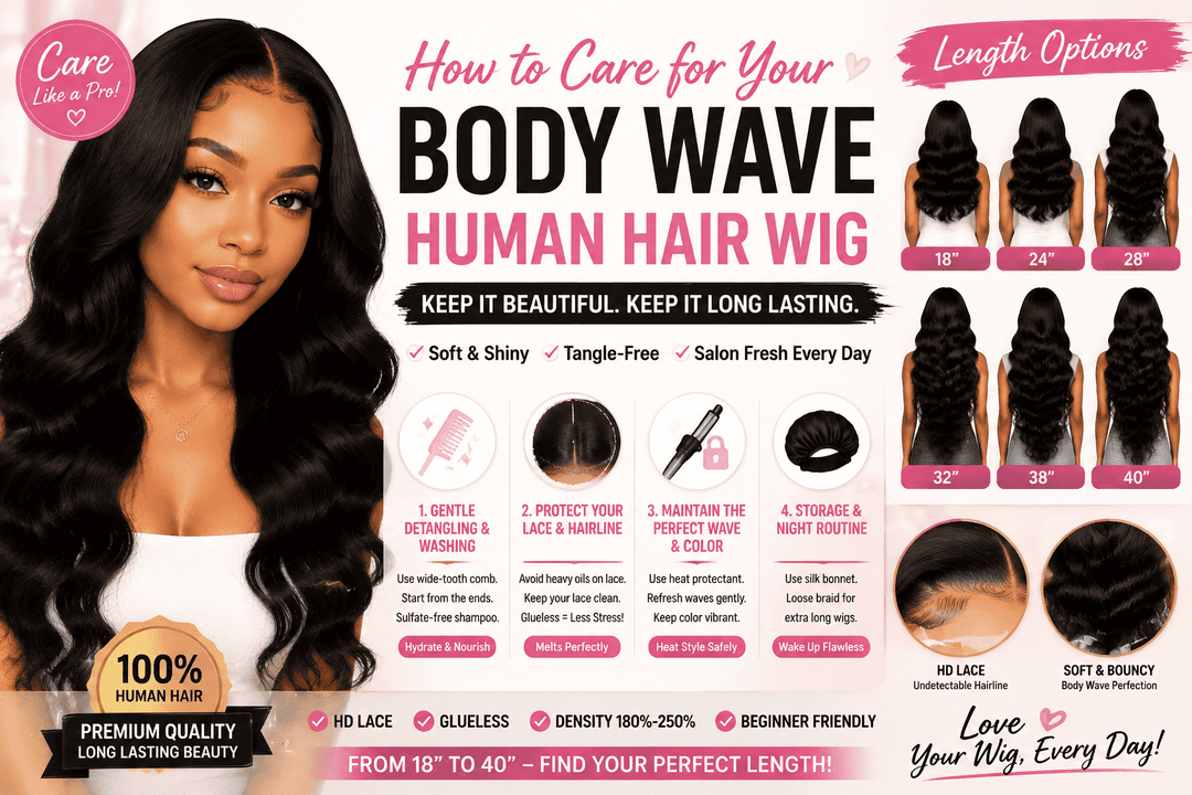 The Ultimate Guide to Maintaining Your Body Wave Wig: Secrets to Lasting Softness and Shine