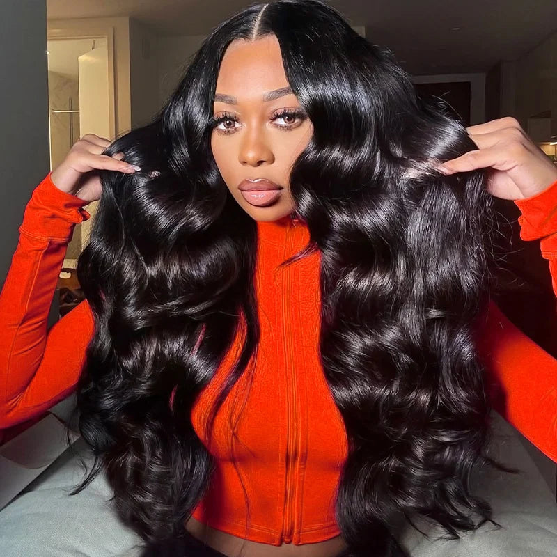 13X4 HD Transparent Lace Frontal Wig 16-32 inch 13x6 Body Wave Lace Front Wig Human Hair Lace Frontal Wigs For Women Pre Plucked With Baby Hair