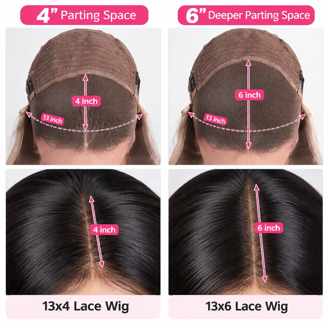 13X4 LACE WIG VS 13X6 LACE WIG