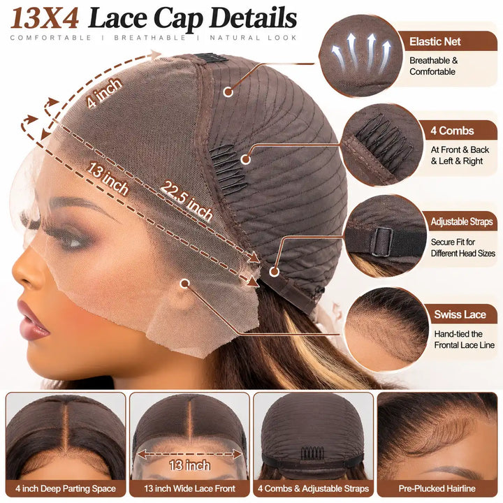 13x4 HD Lace Front Human Hair Wig