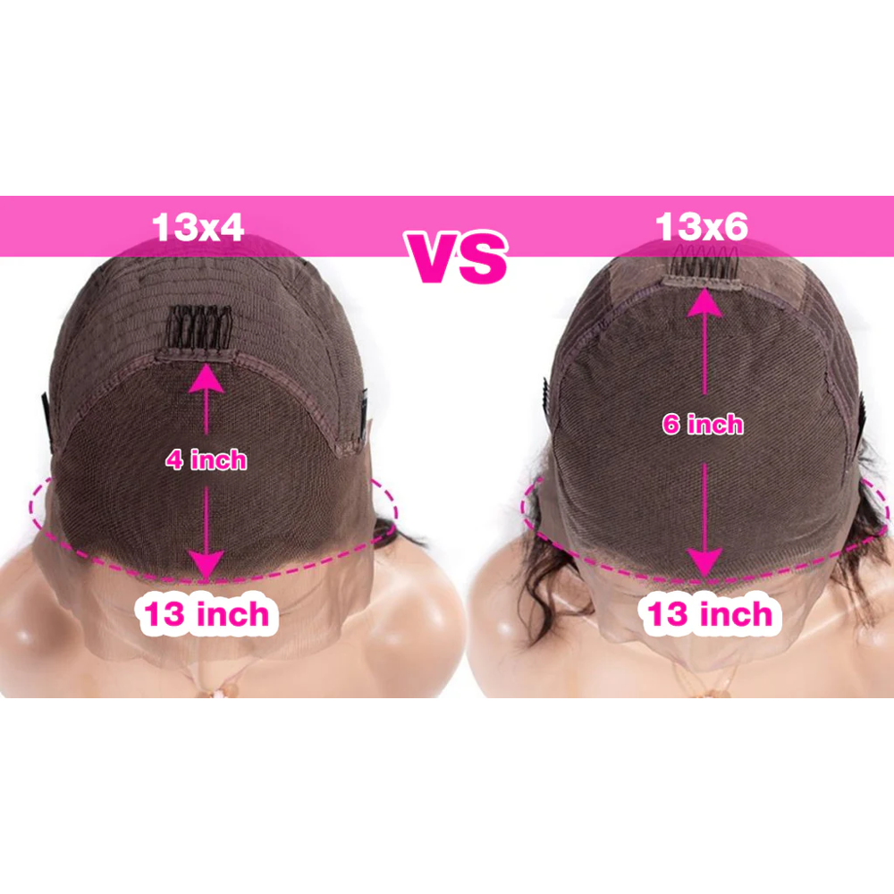 ALIGLOSSY 13 x 4 13 x 6 Water Wave Human Hair Wigs 13 by 4 13 by 6 Lace Frontal Wig