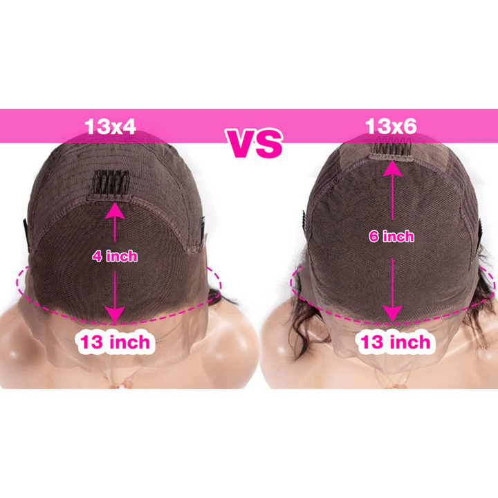 ALIGLOSSY 13 x 4 13 x 6 Water Wave Human Hair Wigs 13 by 4 13 by 6 Lace Frontal Wig