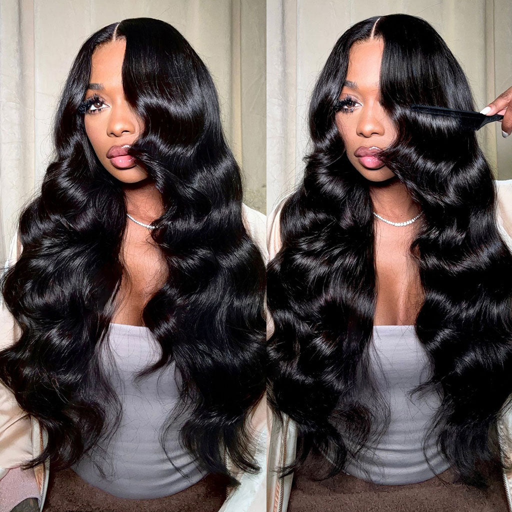 200% 250% Density Body Wave 13x4 HD lace front wig