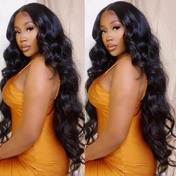 21.5 Inch Small Head Friendly Small Cap Size 13x4 Lace Front Human Hair Wig 200% Density Thick And Full