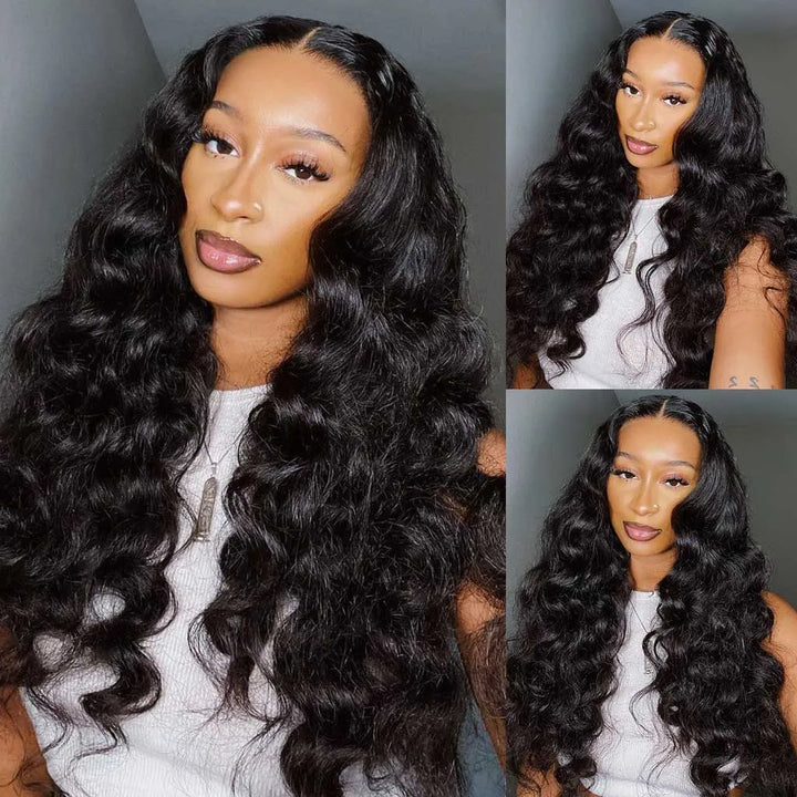 250% density Body Wave wig, 13x4 HD transparent lace