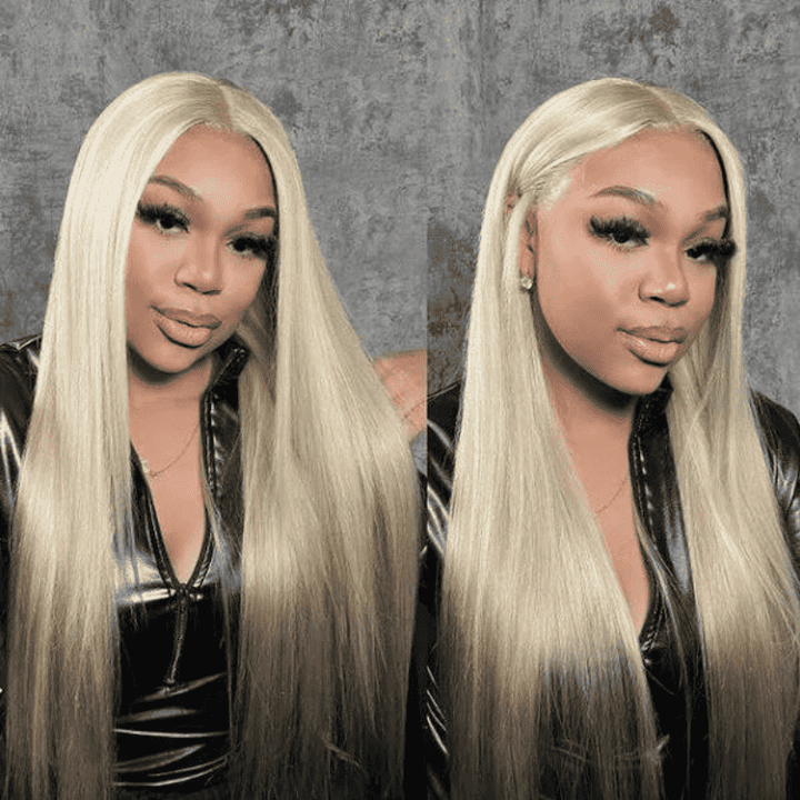 250% high density wig, Balayage Blonde Highlights, 13x4 HD lace front