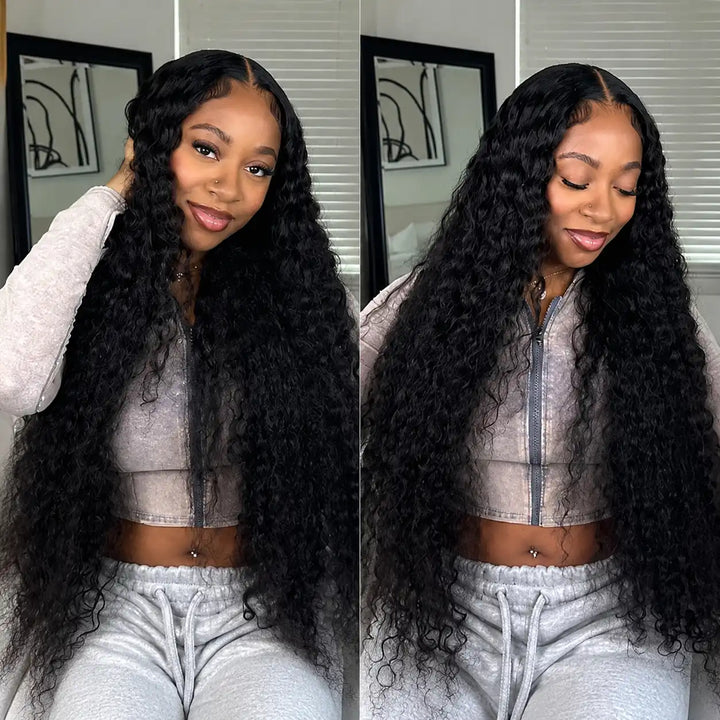 30 32 34 36 38 Inch Bussdown Lace Front Human Hair Wig 200% 250% High Density