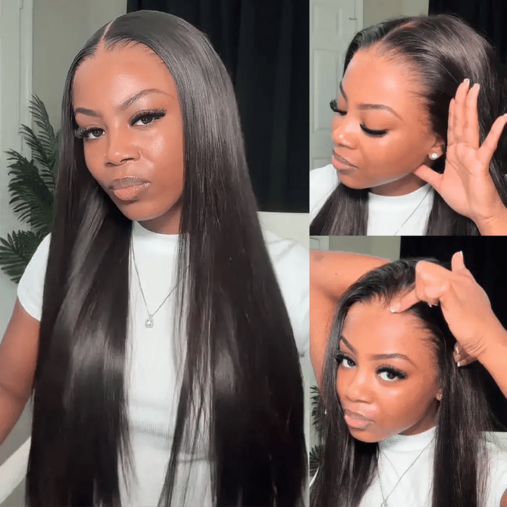 ALIGLOSSY HD Lace Front Wig 13x6 Straight Hair Style