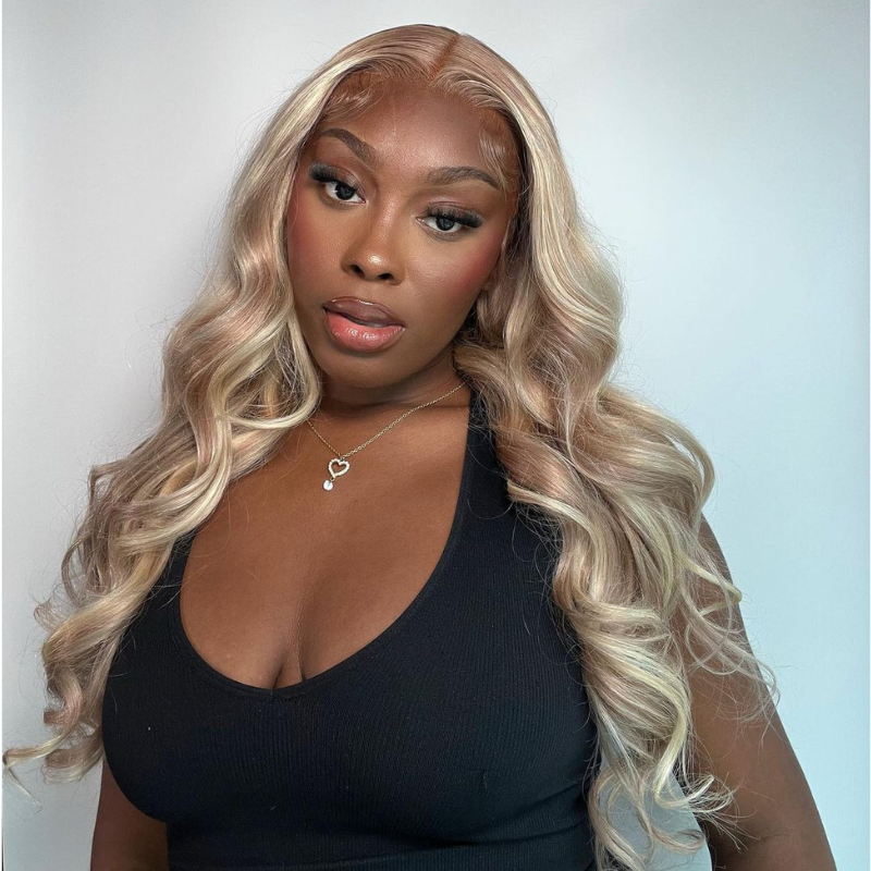 Human hair wigs ash blonde online