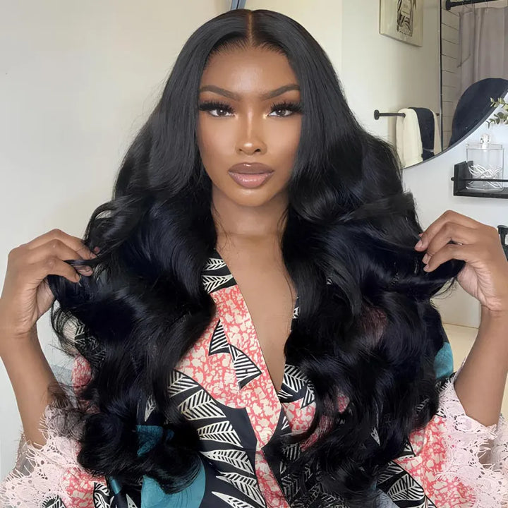 Big Head Friendly Lace Front Wig Large Cap 13x4 Body Wave Virgin Human Hair Wig