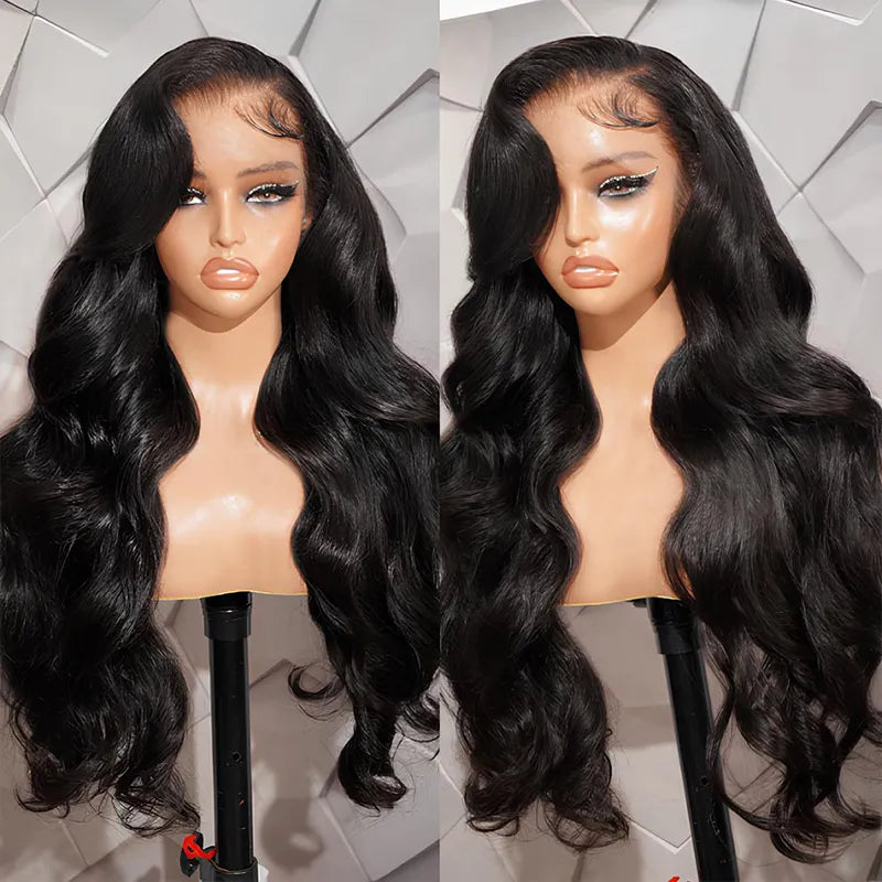 Body Wave 13x4 HD lace front wig, 250% high density