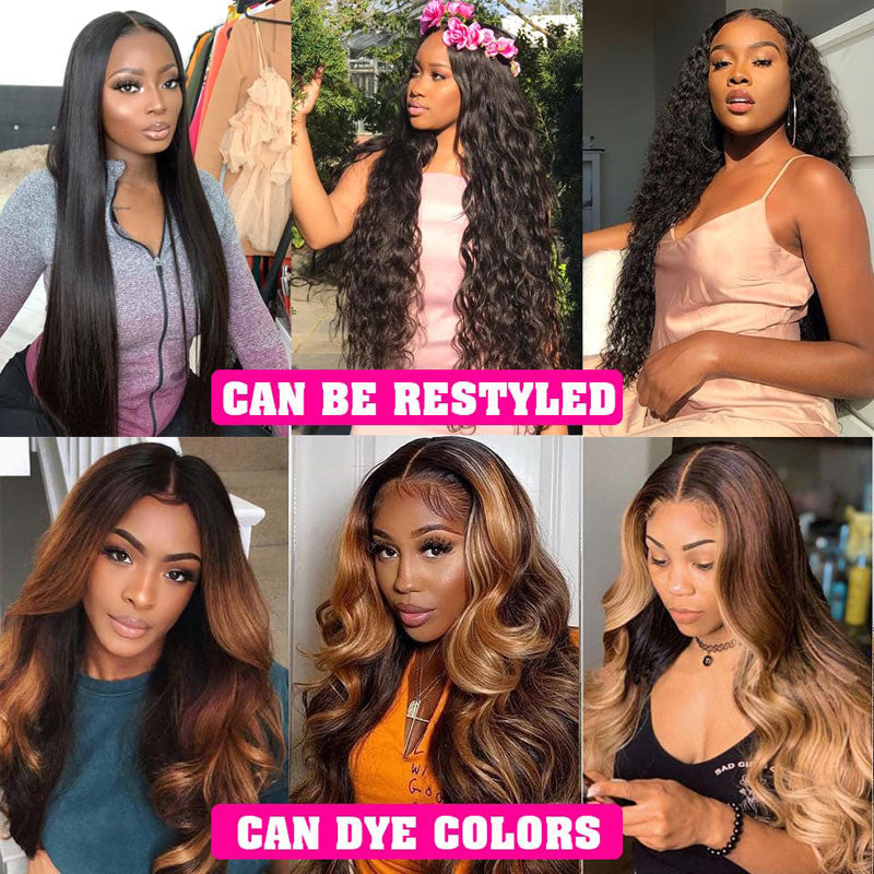 Body Wave 13x4 HD lace front wig, natural looking hairline