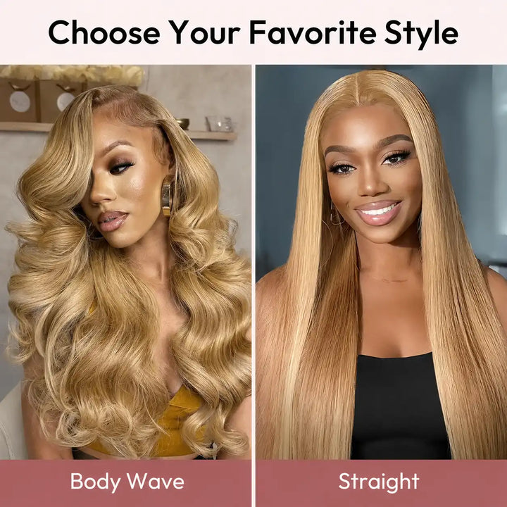 HONEY BLONDE LACE FRONT WIG
