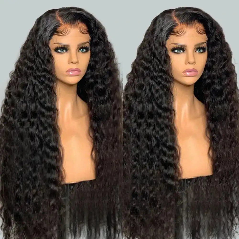 Loose Deep Wave Glueless Lace Wig Pre-Knotless HD Lace Human Hair Wig 
