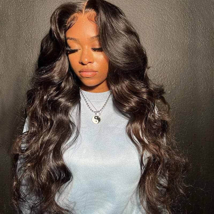 Natural looking 13x4 13x6 HD lace front Body Wave wig