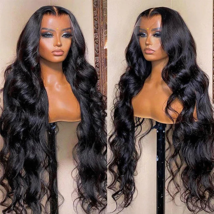 ALIGLOSSY 13x4 HD Lace Front Human Hair Wig – Straight, Body Wave, Deep Wave, Water Wave & Loose Deep Wave