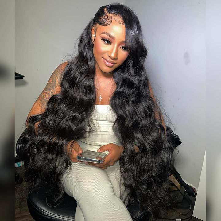 Aliglossy 30 32 34 36 38 Inch 200 250 Density 13x4 Lace Front Human Hair Wigs Straight Body Wave Loose Wave Deep Wave Water Wave Hair Wig