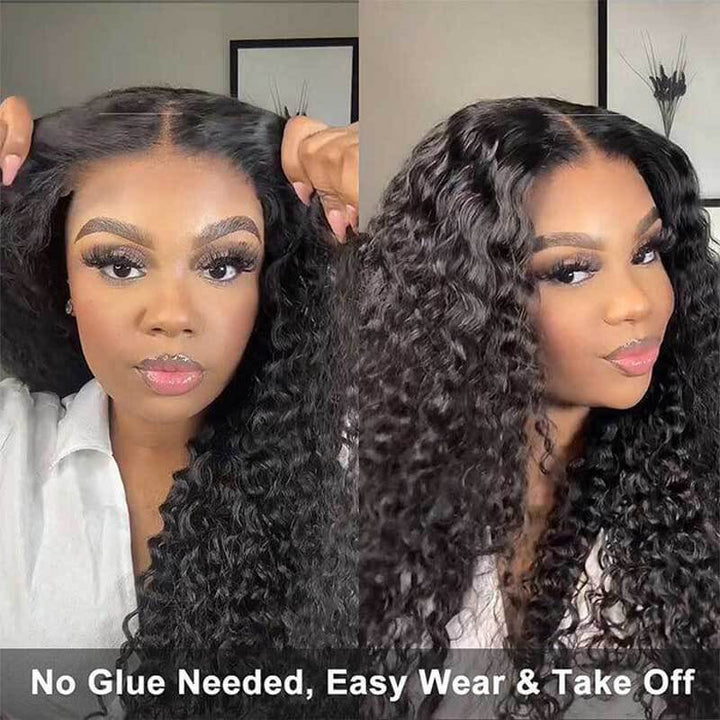 glueless closure wig