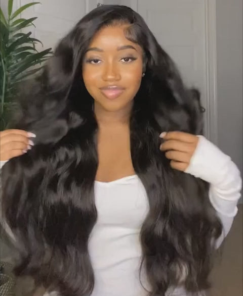 30 32 34 36 38 40 inch Bussdown Body Wave Wig
